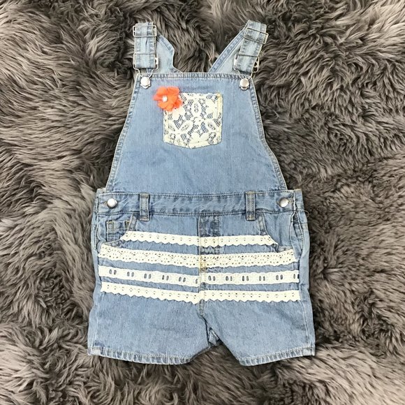 Girl's Rule | Kid's Overalls | Blue jean | Size 6 - Picture 1 of 3